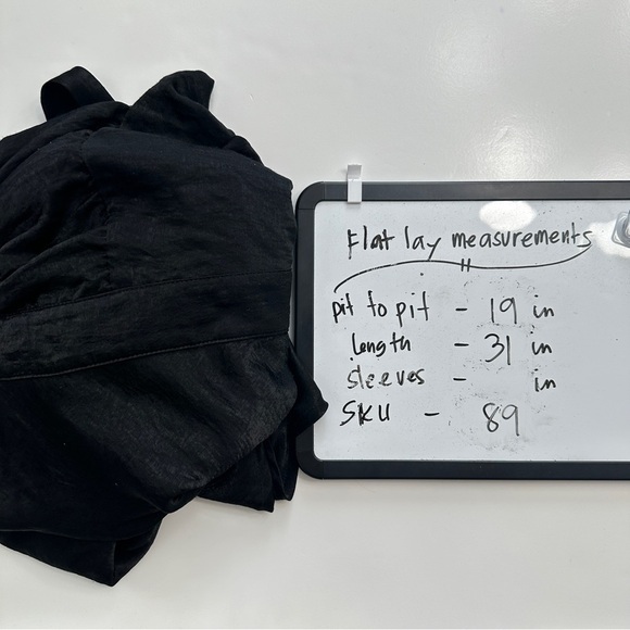 Wild‎ Fable Dress Womens XL Satin Ruched Cup Mini Dress Black Dark Romantic - Picture 16 of 16